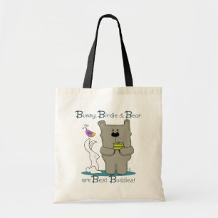 Bunny, Birdie und Bär - Die besten Buddies Tragetasche