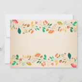 Bunny Birthday Boy Ostereier 1. Geburtstag Einladung (Rückseite)