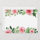 Bunny Birthday Boy Ostereier 1. Geburtstag Einladung (Rückseite)