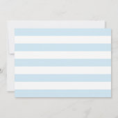 Bunny Birthday Boy Ostereier 1. Geburtstag Einladung (Rückseite)