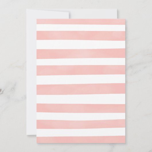 Bunny Birthday Einladung (Rückseite)