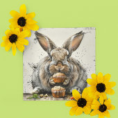 Bunny Birthday Einladung