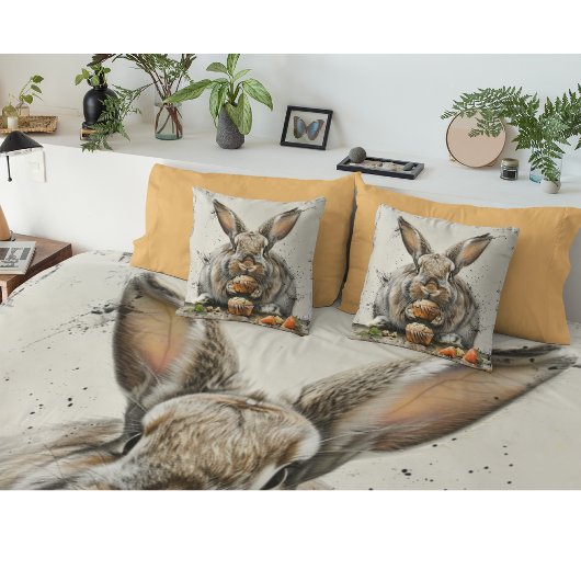 Bunny Birthday Kissen