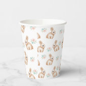 Bunny Birthday Party Cup Pappbecher (Links)
