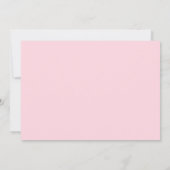 Bunny Birthday Party Einladungen (Rückseite)