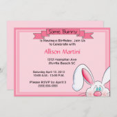 Bunny Birthday Party Einladungen (Vorne/Hinten)