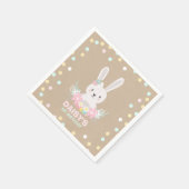 Bunny Birthday Party Neapel Bunny Birthday Serviette (Ecke)
