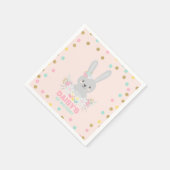 Bunny Birthday Party Neapel Bunny Birthday Serviette (Ecke)