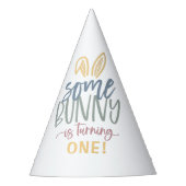 Bunny Birthday Party Partyhütchen (Vorderseite)