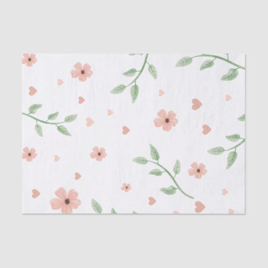 Bunny Birthday Party Seidenpapier (Vorderseite)