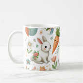 Bunny Bites & Carrot Delights - Osterfeier Tasse (Links)