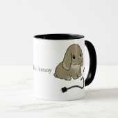 Bunny bites phone cable  tasse (VorderseiteRechts)