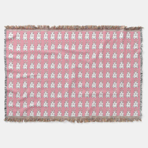 Bunny Blanket Ostersonniges Kaninchenwirbel Decken