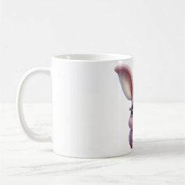 Bunny Bliss: Adorable Pink Rabbit Tasse