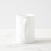 "Bunny Bliss Coffee Cup" Porzellantasse (Rückseite)
