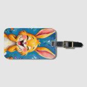Bunny Bliss Gepäckanhänger (Vorderseite (Horizontal))