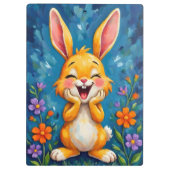 Bunny Bliss Klemmbrett (Rückseite)