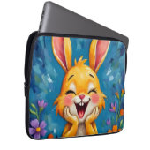 Bunny Bliss Laptopschutzhülle (Vorne Rechts)