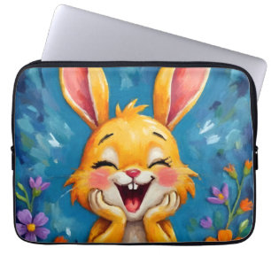 Bunny Bliss Laptopschutzhülle