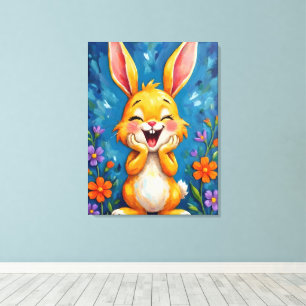 Bunny Bliss Leinwanddruck