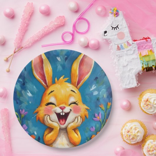 Bunny Bliss Pappteller (Party)