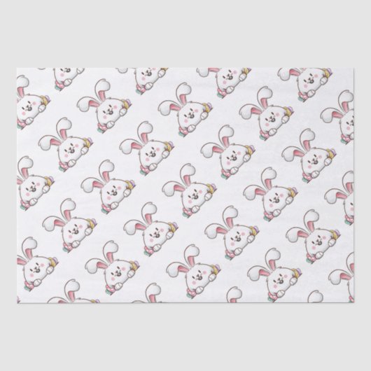 Bunny Bliss Seidenpapier (Vorderseite)