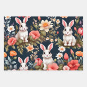 Bunny Bliss Wrapping Paper Set Geschenkpapier Set (Vorderseite)
