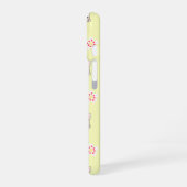 Bunny Bloom Delight iPhone 16 Hülle (Linke Seite)