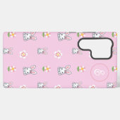 Bunny Bloom Delight Samsung Galaxy Hülle (Rückseite (Horizontal))