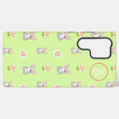 Bunny Bloom Delight Samsung Galaxy Hülle (Rückseite (Horizontal))