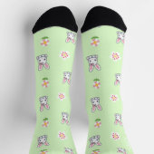 Bunny Bloom Delight Socken (Oben)
