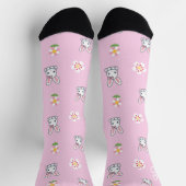 Bunny Bloom Delight Socken (Oben)