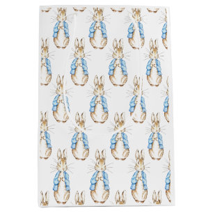 Bunny Blue Baby Dusche Mittlere Geschenktüte