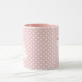 Bunny Blume Malerei Bouquet Kaffee Tasse (Zentrum)