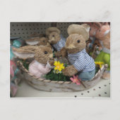 Bunny Boat Postkarte (Vorderseite)