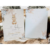 Bunny Boho baby shower  Einladung