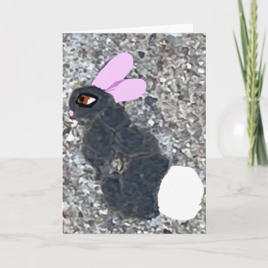 Bunny 🐰 Boo Karte (Vorderseite)