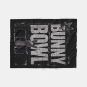 Bunny Bowl Funny Halftime Show 2026  Fleecedecke (Vorderseite (Horizontal))