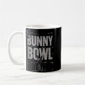 Bunny Bowl Funny Halftime Show 2026 Kaffeetasse (Links)