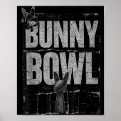 Bunny Bowl Funny Halftime Show 2026 Poster (Vorne)