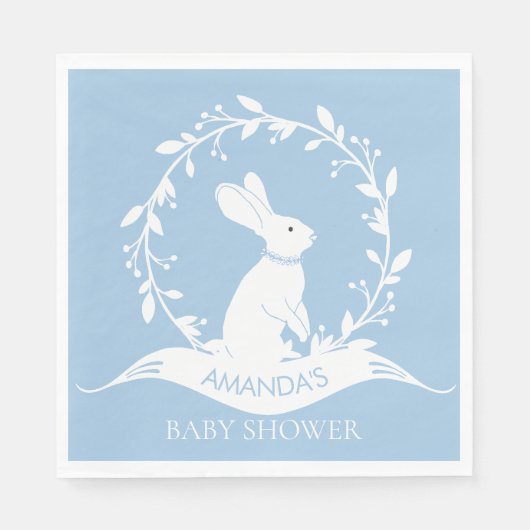 BUNNY Boys Baby Duschpapier Napkins Serviette (Vorderseite)