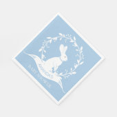 BUNNY Boys Baby Duschpapier Napkins Serviette (Ecke)