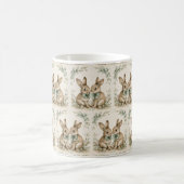 Bunny Breeze Tasse: Spring Sip Joy 🍃 🐇 Kaffeetasse (Mittel)
