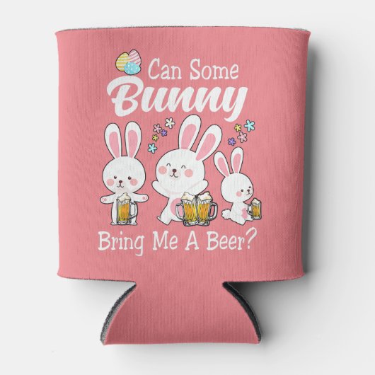 Bunny bringt mir ein schönes Ostern Dosenkühler (Vorderseite)