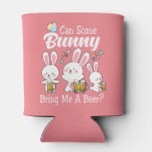 Bunny bringt mir ein schönes Ostern Dosenkühler (Rückseite)