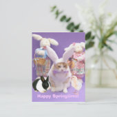Bunny Bubba 2 Postkarte (Stehend Vorderseite)