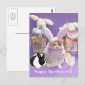 Bunny Bubba 2 Postkarte (Vorne/Hinten)