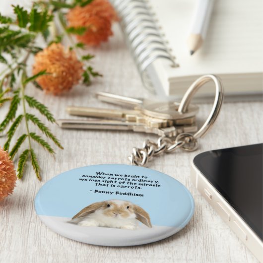 Bunny Buddhism Basic Schlüsselanhänger (Seite)