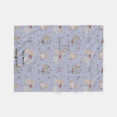 Bunny Buddies Baby Fleece Blanket (Vorderseite (Horizontal))