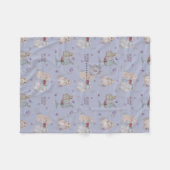Bunny Buddies Baby Fleece Blanket (Vorderseite (Horizontal))